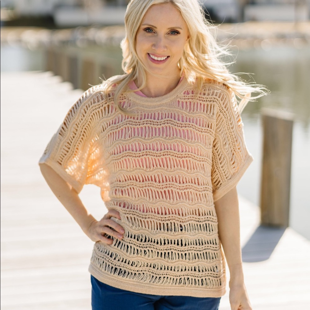 Zyia Hilton Head Sweater worn once, like new!